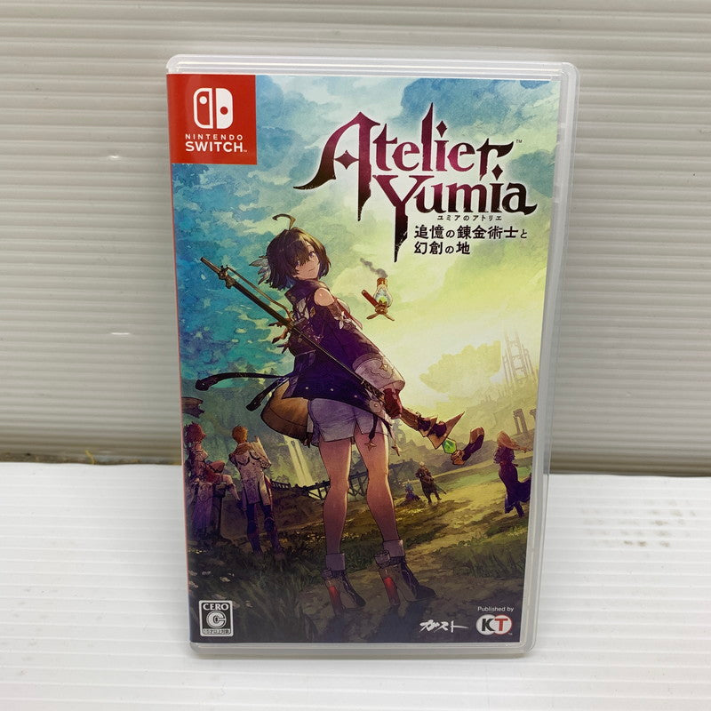 【中古品】 ユミアのアトリエ 追憶の錬金術士と幻創の地 Switch ソフト 029-251113-zi-03-min 万代Net店