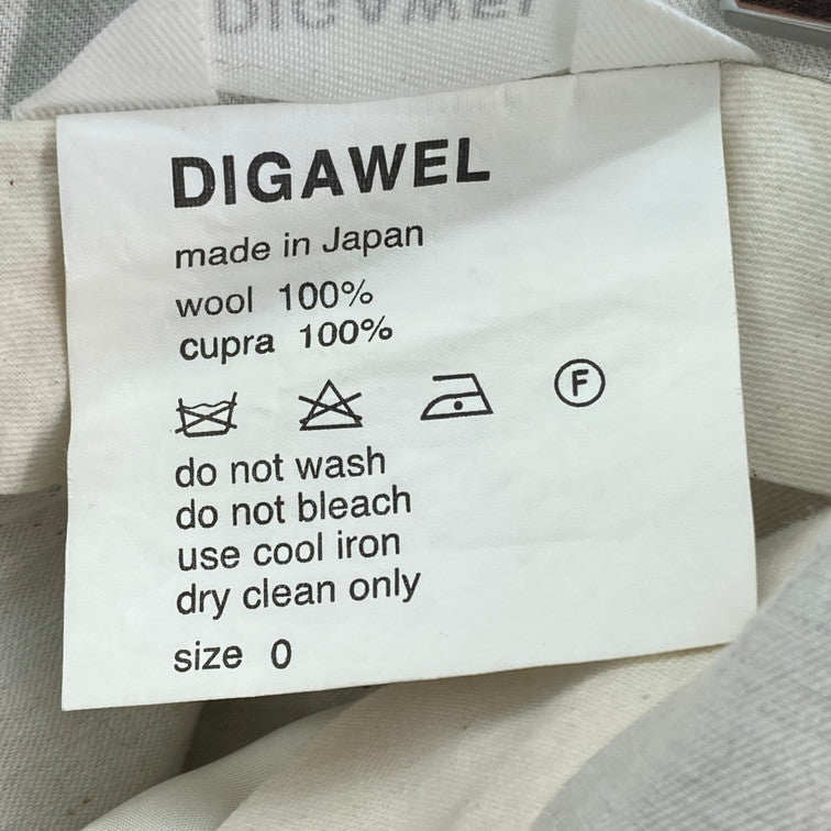 【中古品】【メンズ】 DIGAWEL ディガウェル COLOR SWITCH PANTS 151-260319-WA-01-iwa カラー：ネイビー グレー 万代Net店
