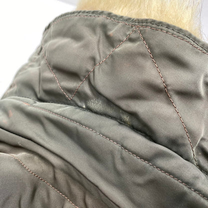 【現状渡し品】【メンズ】 U.S.AIR FORCE ユーエスエアフォース COYOTE FUR CONMAR ZIP コヨーテファー コンマ―ジップ 黒タグ SKYLINE CLOTHING社製 60S N-3B FLIGHT JACKET フライト ジャケット アウター 146-260518-cs-10-izu サイズ：不明 カラー：カーキ 万代Net店