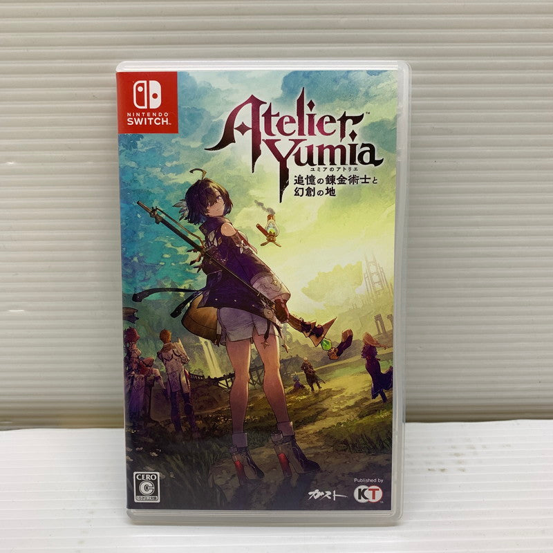 【中古品】 ユミアのアトリエ 追憶の錬金術士と幻創の地 Switch ソフト 029-251113-zi-04-min 万代Net店