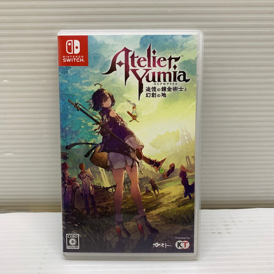 【中古品】 ユミアのアトリエ 追憶の錬金術士と幻創の地 Switch ソフト 029-251113-zi-04-min 万代Net店