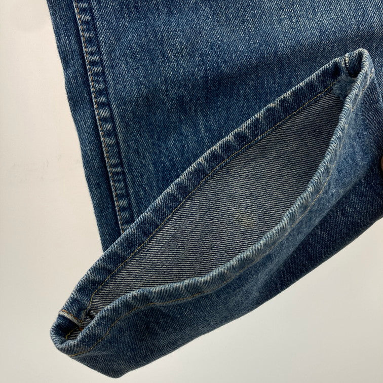 【中古品】【メンズ】 Levi's リーバイス 505-0216 刻印T05 USA製 スモールE 両面タブ 88年製造 80S "505" DENIM PANTS デニムパンツ 157-250228-OR-09-iwa サイズ：W32 カラー：ライトインディゴ/ブルー系 万代Net店