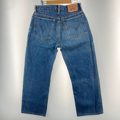 【中古品】【メンズ】 Levi's リーバイス 505-0216 刻印T05 USA製 スモールE 両面タブ 88年製造 80S "505" DENIM PANTS デニムパンツ 157-250228-OR-09-iwa サイズ：W32 カラー：ライトインディゴ/ブルー系 万代Net店