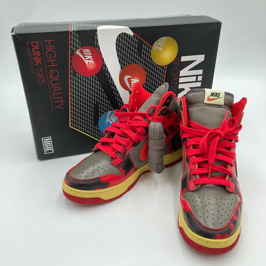 【中古美品】【メンズ】 NIKE ナイキ DD9404-600/DUNK HI 1985 SP UNIVERSITY RED/CHILE RED-CAVE STONE 靴 スニーカー 160-250302-NS-1-iwa サイズ：26 カラー：ユニバーシティレッド/チリレッド/ケイブストーン 万代Net店