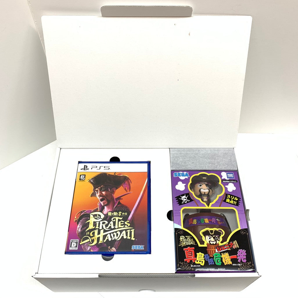 【中古美品】 一部使用済 龍が如く8外伝 Pirates in Hawaii 真島吾朗コンプリートボックス - PS5 026-251204-mo-03-fur 万代Net店
