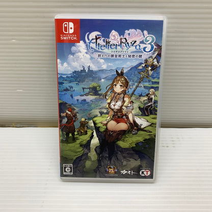 【中古品】 ライザのアトリエ３ 終わりの錬金術士と秘密の鍵 Switch ソフト 251113-zi-08-min 万代Net店