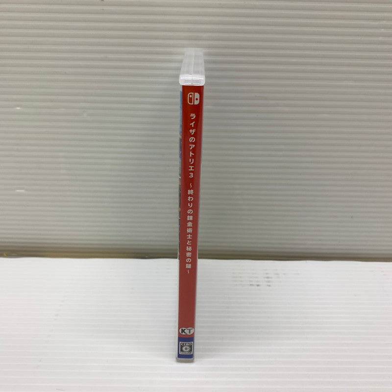 【中古品】 ライザのアトリエ３ 終わりの錬金術士と秘密の鍵 Switch ソフト 251113-zi-08-min 万代Net店