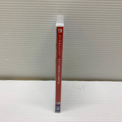 【中古品】 ライザのアトリエ３ 終わりの錬金術士と秘密の鍵 Switch ソフト 251113-zi-08-min 万代Net店