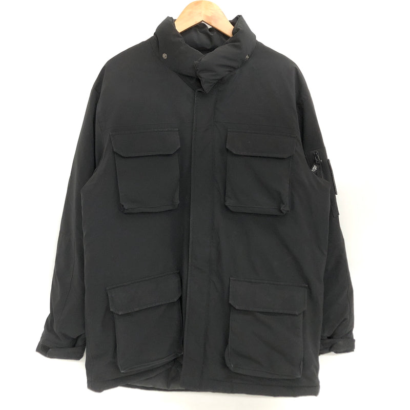 【現状渡し品】【メンズ】 CAMP7 キャンプセブン DOWN JACKET CP4301616103 ダウンジャケット アウター 古着 144-260902-rs-01-fur サイズ：L カラー：ブラック 万代Net店