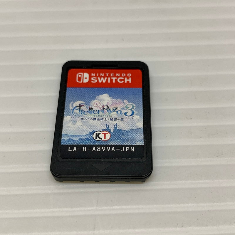 【中古品】 ライザのアトリエ３ 終わりの錬金術士と秘密の鍵 Switch ソフト 251113-zi-08-min 万代Net店