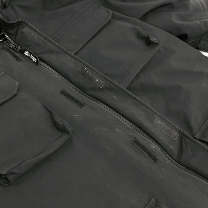 【現状渡し品】【メンズ】 CAMP7 キャンプセブン DOWN JACKET CP4301616103 ダウンジャケット アウター 古着 144-260902-rs-01-fur サイズ：L カラー：ブラック 万代Net店
