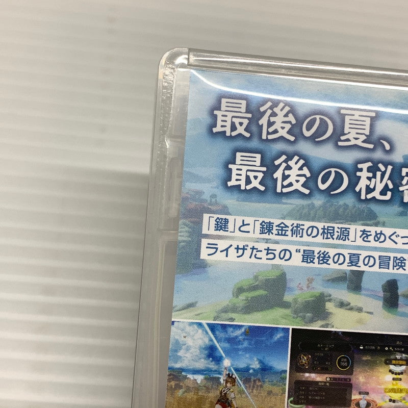 【中古品】 ライザのアトリエ３ 終わりの錬金術士と秘密の鍵 Switch ソフト 251113-zi-08-min 万代Net店