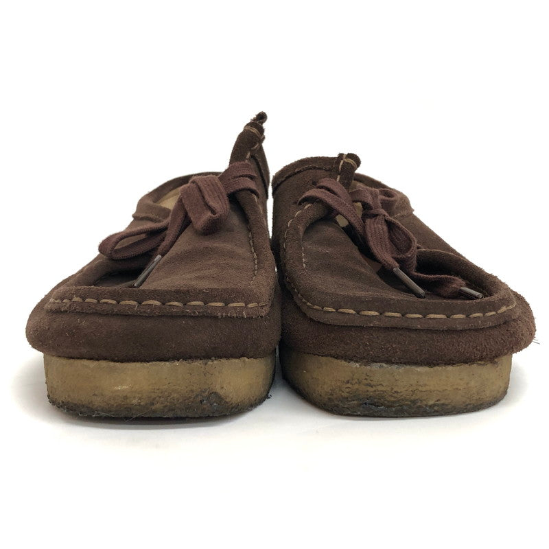 【現状渡し品】【メンズ】 Clarks クラークス Wallabee 26156606 ワラビー ブーツ スエード シューズ 靴 162-250708-rs-03-fur サイズ：UK 8 (26.0cm相当) カラー：ブラウン 万代Net店