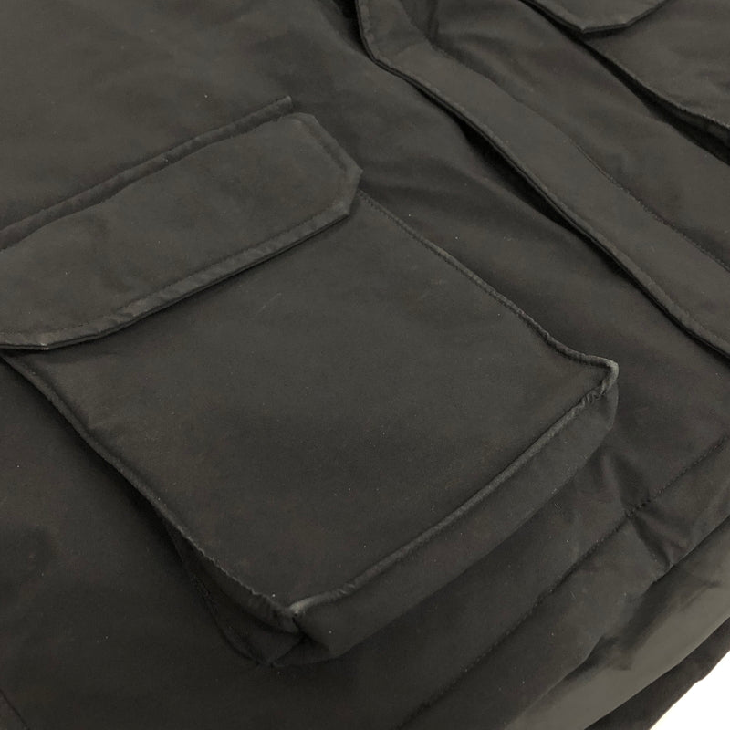 【現状渡し品】【メンズ】 CAMP7 キャンプセブン DOWN JACKET CP4301616103 ダウンジャケット アウター 古着 144-260902-rs-01-fur サイズ：L カラー：ブラック 万代Net店