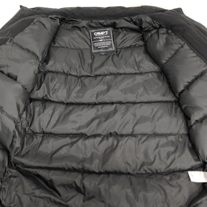 【現状渡し品】【メンズ】 CAMP7 キャンプセブン DOWN JACKET CP4301616103 ダウンジャケット アウター 古着 144-260902-rs-01-fur サイズ：L カラー：ブラック 万代Net店