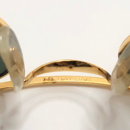 【中古品】【レディース】 RAY-BAN レイバン BAUSCH & LOMB DECO METAL SUNGLASSES デコメタル サングラス アイウェア アクセサリー 203-260616-rs-05-fur カラー：ゴールド 万代Net店