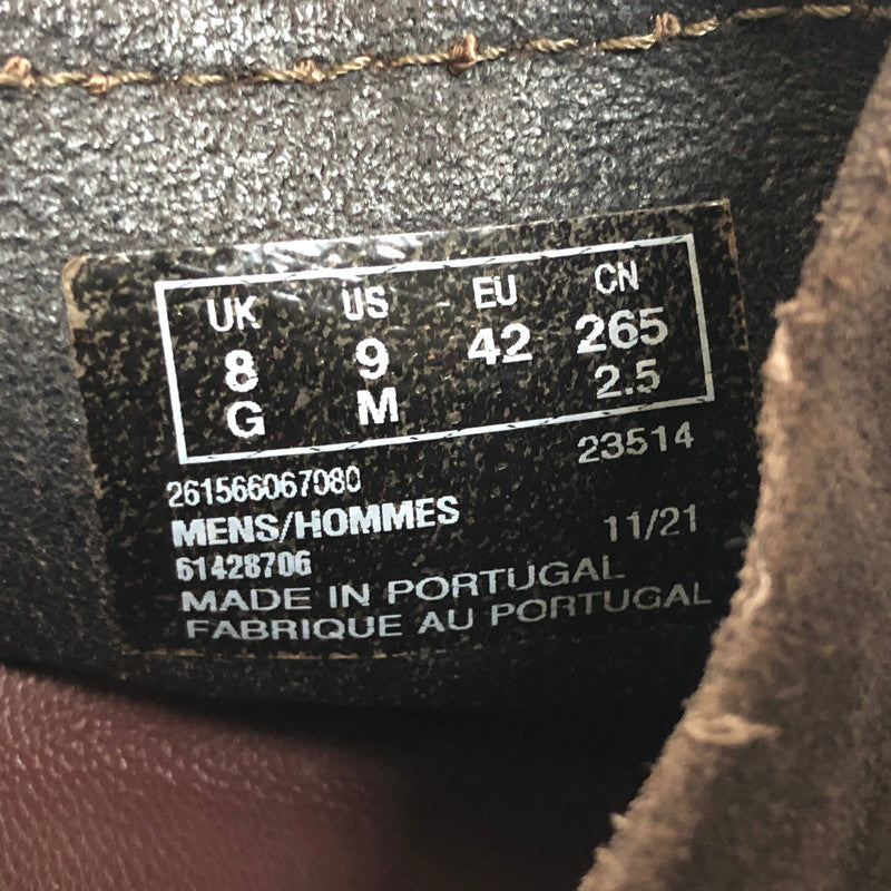 【現状渡し品】【メンズ】 Clarks クラークス Wallabee 26156606 ワラビー ブーツ スエード シューズ 靴 162-250708-rs-03-fur サイズ：UK 8 (26.0cm相当) カラー：ブラウン 万代Net店