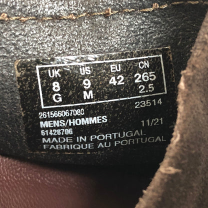 【現状渡し品】【メンズ】 Clarks クラークス Wallabee 26156606 ワラビー ブーツ スエード シューズ 靴 162-250708-rs-03-fur サイズ：UK 8 (26.0cm相当) カラー：ブラウン 万代Net店