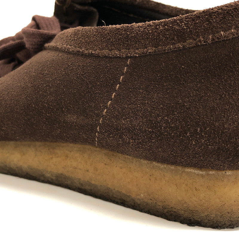【現状渡し品】【メンズ】 Clarks クラークス Wallabee 26156606 ワラビー ブーツ スエード シューズ 靴 162-250708-rs-03-fur サイズ：UK 8 (26.0cm相当) カラー：ブラウン 万代Net店