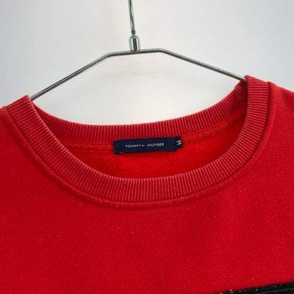 【中古品】【メンズ】 TOMMY トミー トレーナー 147-260319-WA-05-iwa サイズ：M カラー：レッド 万代Net店