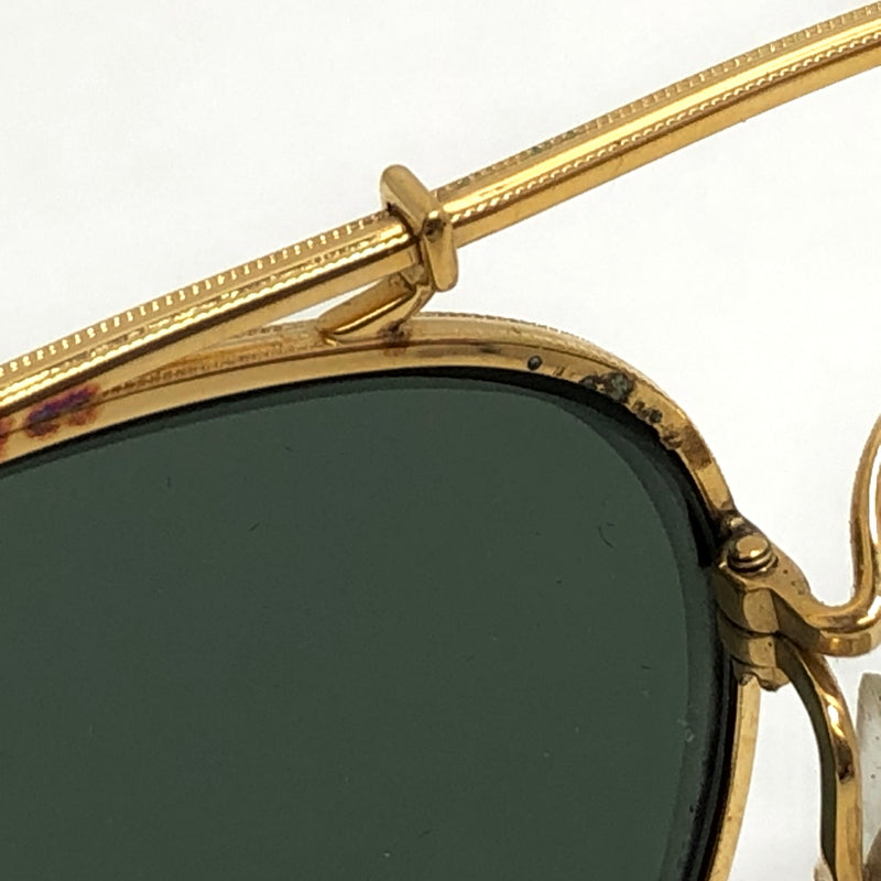 【中古品】【レディース】 RAY-BAN レイバン BAUSCH & LOMB DECO METAL SUNGLASSES デコメタル サングラス アイウェア アクセサリー 203-260616-rs-05-fur カラー：ゴールド 万代Net店