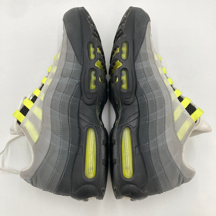 【中古品】【メンズ】 NIKE ナイキ CT1689-001/AIR MAX 95 OG NEON YELLOW 靴 スニーカー 160-250302-NS-3-iwa サイズ：30 カラー：ブラック グレー ネオンイエロー 万代Net店