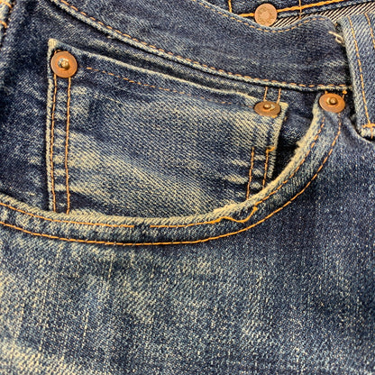 【中古品】【メンズ】 LEVI'S VINTAGE CLOTHING 37501 刻印J22 BIG-E 1937年モデル 501XX 復刻 日本製 2001年製 00S DENIM PANTS デニム パンツ 157-260909-cs-05-izu サイズ：34×36 カラー：インディゴ 万代Net店
