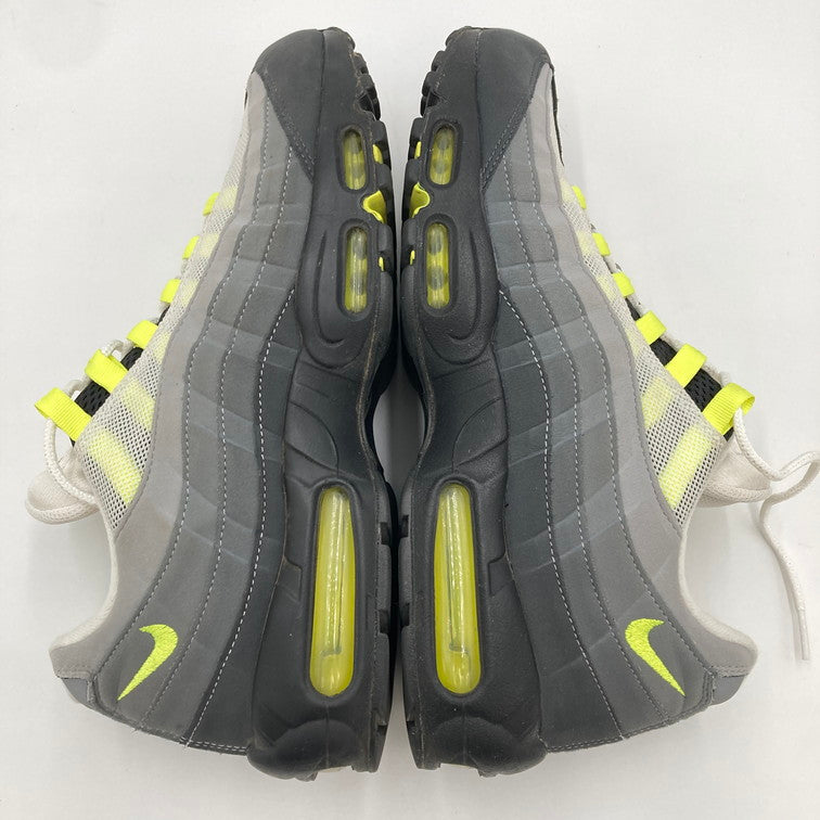 【中古品】【メンズ】 NIKE ナイキ CT1689-001/AIR MAX 95 OG NEON YELLOW 靴 スニーカー 160-250302-NS-3-iwa サイズ：30 カラー：ブラック グレー ネオンイエロー 万代Net店