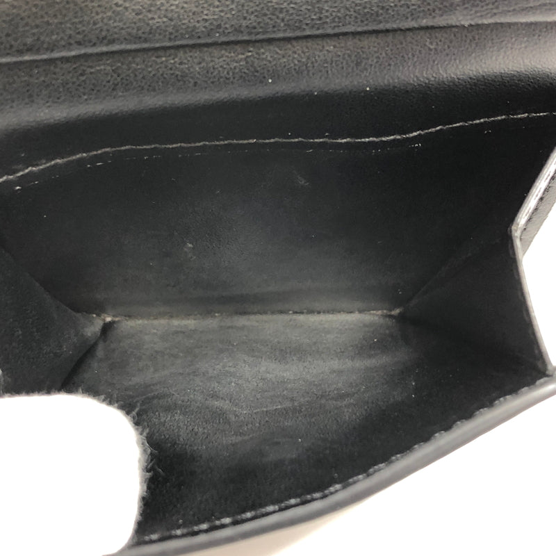 【中古品】【メンズ】 COACH コーチ F75363 シグネチャー 二つ折り財布 コンパクトウォレット 181-260616-rs-06-fur カラー：ブラック 万代Net店