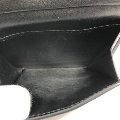 【中古品】【メンズ】 COACH コーチ F75363 シグネチャー 二つ折り財布 コンパクトウォレット 181-260616-rs-06-fur カラー：ブラック 万代Net店