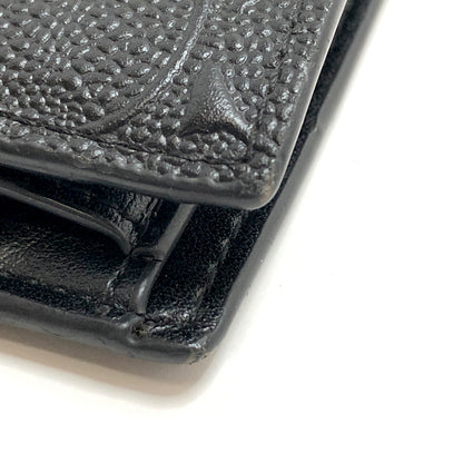 【中古品】【メンズ】 COACH コーチ F75363 シグネチャー 二つ折り財布 コンパクトウォレット 181-260616-rs-06-fur カラー：ブラック 万代Net店