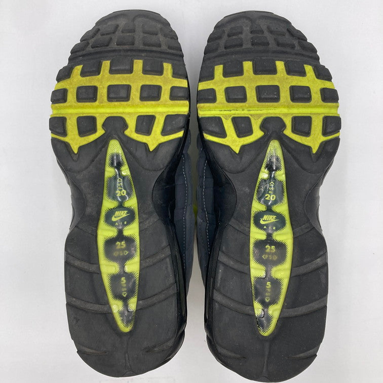 【中古品】【メンズ】 NIKE ナイキ CT1689-001/AIR MAX 95 OG NEON YELLOW 靴 スニーカー 160-250302-NS-3-iwa サイズ：30 カラー：ブラック グレー ネオンイエロー 万代Net店