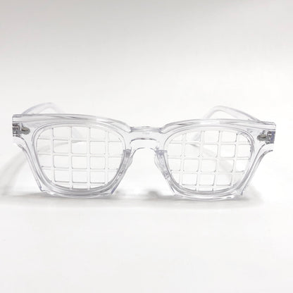 【中古品】【メンズ/レディース】 JINS & SUN × VERDY ジンズ アンド サン URF-21A-027 Type V クリアフレーム 度入り サングラス 眼鏡 ヴェルディー アイウェア アクセサリー 203-260616-rs-07-fur サイズ：52ロ19-147 カラー：クリア 万代Net店