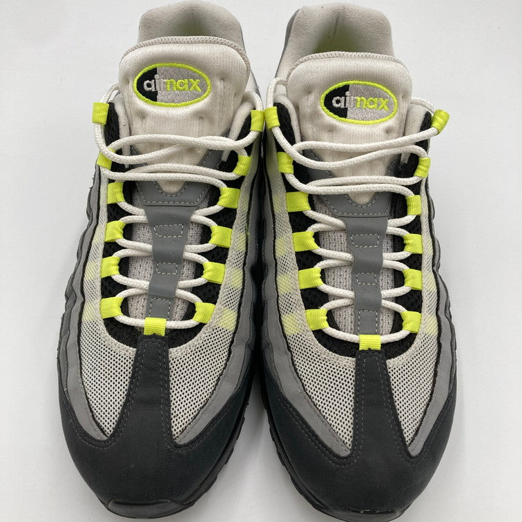 【中古品】【メンズ】 NIKE ナイキ CT1689-001/AIR MAX 95 OG NEON YELLOW 靴 スニーカー 160-250302-NS-3-iwa サイズ：30 カラー：ブラック グレー ネオンイエロー 万代Net店