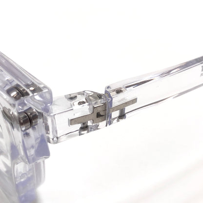 【中古品】【メンズ/レディース】 JINS & SUN × VERDY ジンズ アンド サン URF-21A-027 Type V クリアフレーム 度入り サングラス 眼鏡 ヴェルディー アイウェア アクセサリー 203-260616-rs-07-fur サイズ：52ロ19-147 カラー：クリア 万代Net店