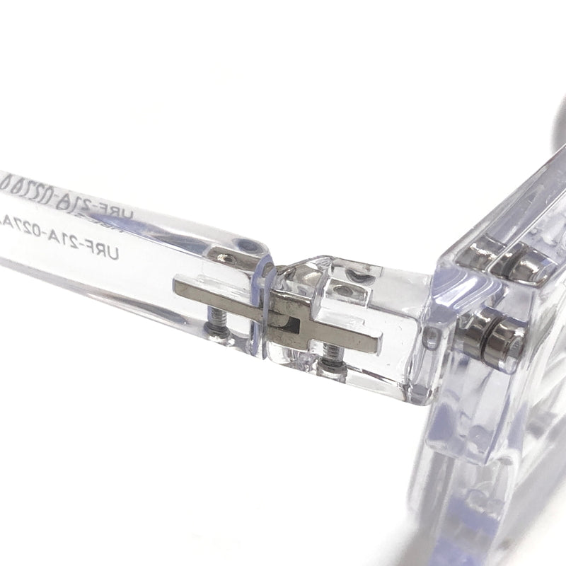 【中古品】【メンズ/レディース】 JINS & SUN × VERDY ジンズ アンド サン URF-21A-027 Type V クリアフレーム 度入り サングラス 眼鏡 ヴェルディー アイウェア アクセサリー 203-260616-rs-07-fur サイズ：52ロ19-147 カラー：クリア 万代Net店