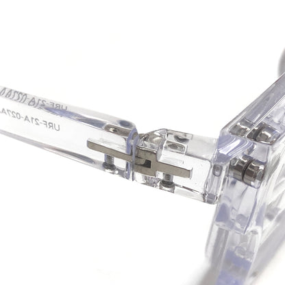 【中古品】【メンズ/レディース】 JINS & SUN × VERDY ジンズ アンド サン URF-21A-027 Type V クリアフレーム 度入り サングラス 眼鏡 ヴェルディー アイウェア アクセサリー 203-260616-rs-07-fur サイズ：52ロ19-147 カラー：クリア 万代Net店