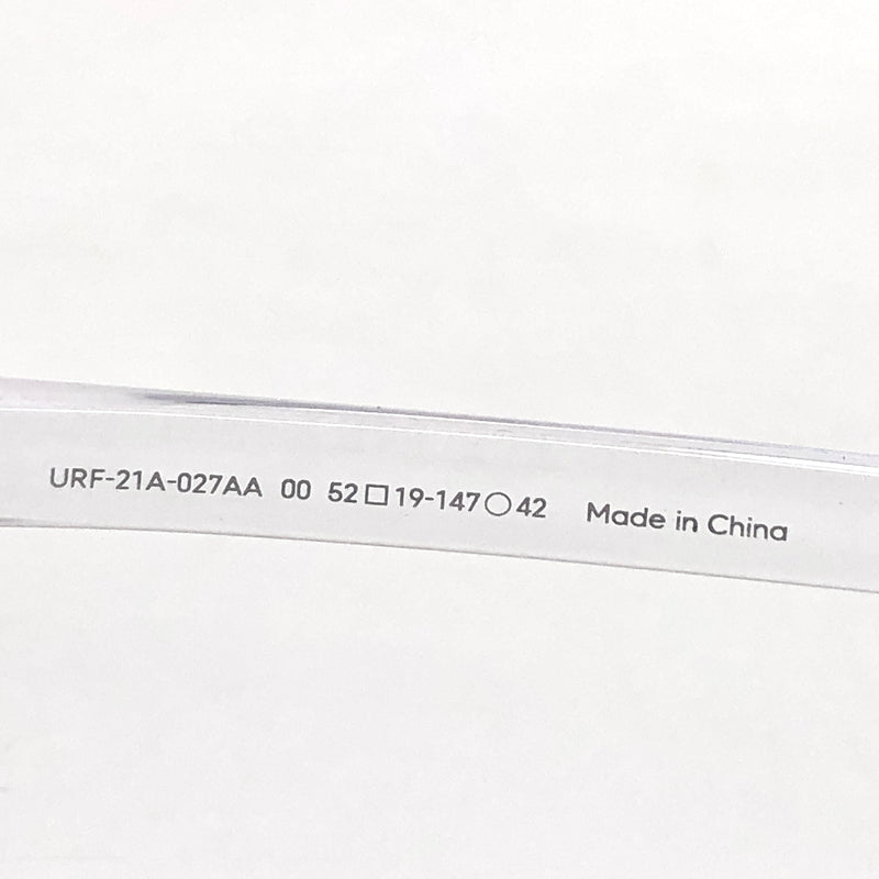 【中古品】【メンズ/レディース】 JINS & SUN × VERDY ジンズ アンド サン URF-21A-027 Type V クリアフレーム 度入り サングラス 眼鏡 ヴェルディー アイウェア アクセサリー 203-260616-rs-07-fur サイズ：52ロ19-147 カラー：クリア 万代Net店