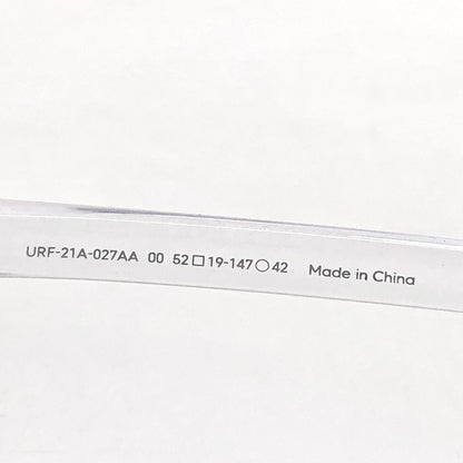 【中古品】【メンズ/レディース】 JINS & SUN × VERDY ジンズ アンド サン URF-21A-027 Type V クリアフレーム 度入り サングラス 眼鏡 ヴェルディー アイウェア アクセサリー 203-260616-rs-07-fur サイズ：52ロ19-147 カラー：クリア 万代Net店
