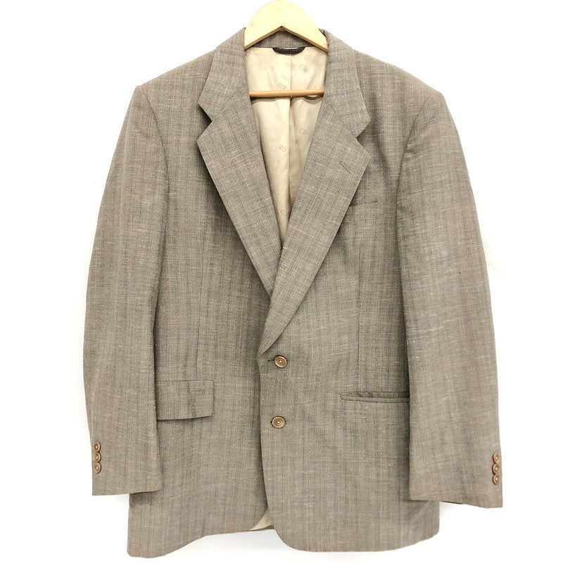【現状渡し品】【メンズ】 Christian Dior クリスチャンディオール MONSIEUR JACKET テーラードジャケット 肩パット入り アウター ヴィンテージ系 146-251222-rs-09-fur カラー：ベージュ系 万代Net店