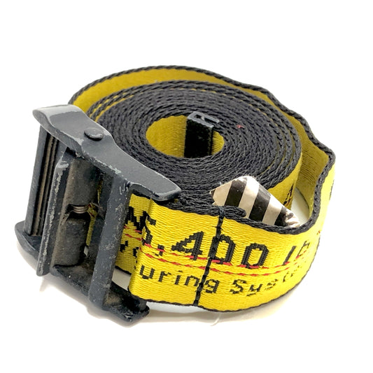 【現状渡し品】【メンズ】 OFF-WHITE オフホワイト INDUSTRIAL BELT インダストリアル ベルト アクセサリー 205-260616-rs-08-fur カラー：イエロー/ブラック 万代Net店