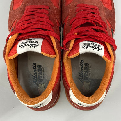 【中古品】【メンズ】 ATLANTIC STARS ローカットスニーカー 本体のみ（箱なし） 163-251211-WA-07-iwa サイズ：41 カラー：レッド系 オレンジ 万代Net店