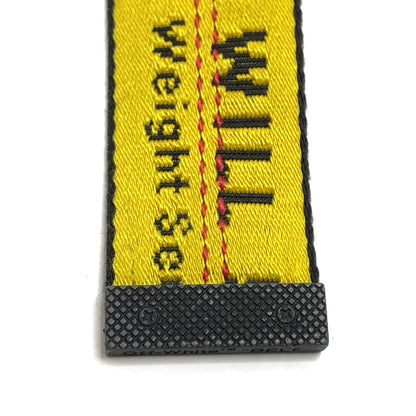 【現状渡し品】【メンズ】 OFF-WHITE オフホワイト INDUSTRIAL BELT インダストリアル ベルト アクセサリー 205-260616-rs-08-fur カラー：イエロー/ブラック 万代Net店