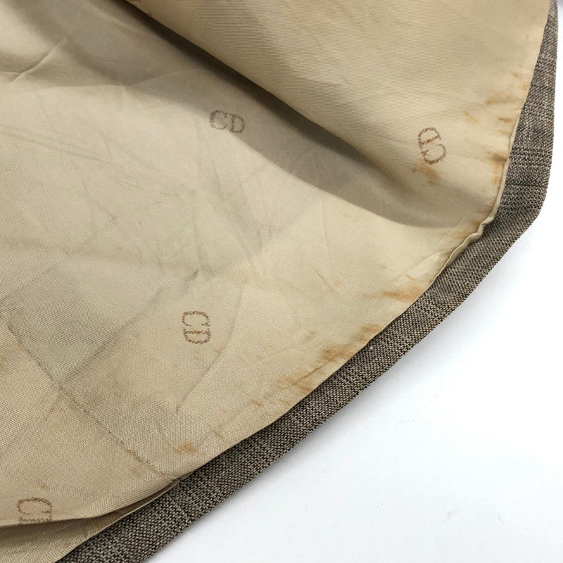 【現状渡し品】【メンズ】 Christian Dior クリスチャンディオール MONSIEUR JACKET テーラードジャケット 肩パット入り アウター ヴィンテージ系 146-251222-rs-09-fur カラー：ベージュ系 万代Net店