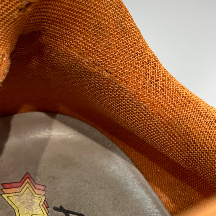 【中古品】【メンズ】 ATLANTIC STARS ローカットスニーカー 本体のみ（箱なし） 163-251211-WA-07-iwa サイズ：41 カラー：レッド系 オレンジ 万代Net店