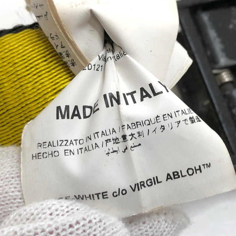 【現状渡し品】【メンズ】 OFF-WHITE オフホワイト INDUSTRIAL BELT インダストリアル ベルト アクセサリー 205-260616-rs-08-fur カラー：イエロー/ブラック 万代Net店