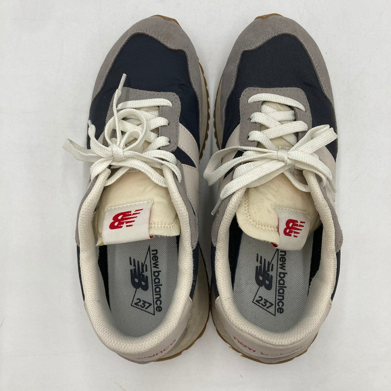 【中古品】【メンズ/レディース】 NEW BALANCE ニューバランス 箱なし MS237SC 靴 スニーカー 163-250821-NS-03-iwa サイズ：27cm カラー：グレー ネイビー ホワイト 万代Net店