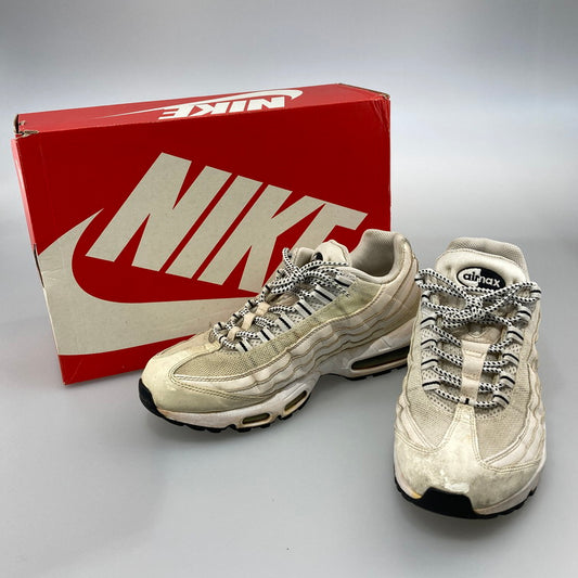 【中古品】【メンズ】 NIKE ナイキ 609048-109 AIR MAX 95 LE WHITE BLACK スニーカー 160-251211-WA-08-iwa サイズ：28cm カラー：WHITE/BLACK-BLACK 万代Net店