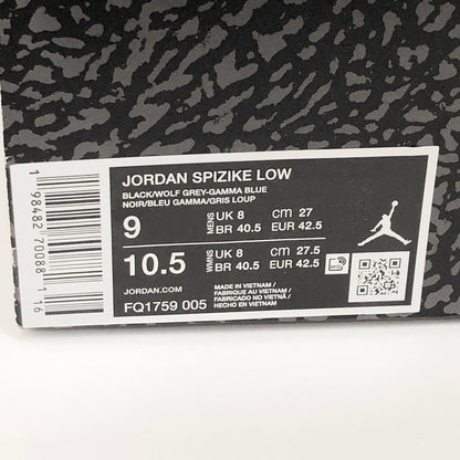 【中古品】【メンズ】 NIKE ナイキ JORDAN SPIZIKE LOW FQ1759-005 ジョーダン スパイジーク ロー スニーカー シューズ 靴 160-260902-rs-04-fur サイズ：27.0cm US9 カラー：ガンマブルー 万代Net店