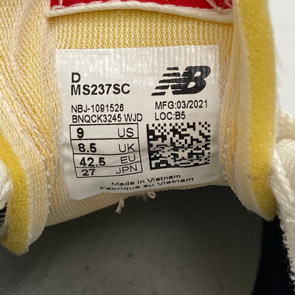 【中古品】【メンズ/レディース】 NEW BALANCE ニューバランス 箱なし MS237SC 靴 スニーカー 163-250821-NS-03-iwa サイズ：27cm カラー：グレー ネイビー ホワイト 万代Net店